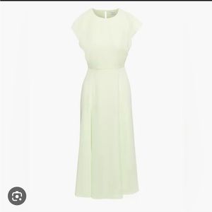 Aritzia Babaton Hampton Dress in Cool Glow (light yellow)